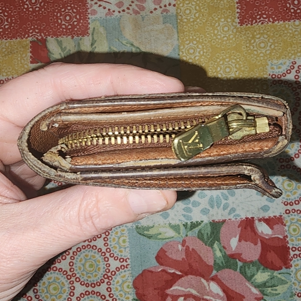 1994 vintage louis vuitton porte-monnaie tresor wallet guc see pics for flaws - Picture 7 of 16